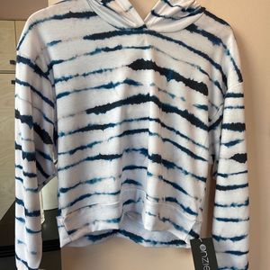 Onzie Cropped Hoodie - Storm